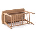 Ver imagem 4 de Banco Sapateira com Prateleira Ripada Liva 70 Cm X 36 Cm Tauari Tauari