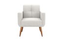 Ver imagem 4 de Kit Poltrona Decorativa Sala + Puff Havana Matrix Bege