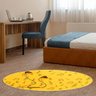 Tapete Emborrachado Oval Fone - 70x90cm - 1