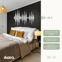 Ver imagem 4 de Kit 4 Painel Ikara de Madeira Ripado e Acústico - 270x32cm