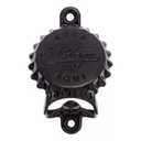 Ver imagem 1 de Abridor De Garrafa Vintage - Preto - 5,8x8,7 - Metal - Cerveja Churrasco