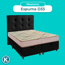 Ver imagem 4 de Kit Cabeceira + Cama Box Bau + Colchão Casal D33 Maxsono Paropas