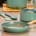 Ver imagem 6 de Colher em Silicone Verde Flex 27,5cm - Brinox