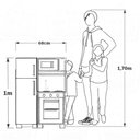 Ver imagem 7 de Kit Mini Cozinha Infantil com Geladeira - Lilás