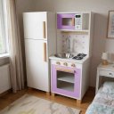 Ver imagem 2 de Kit Mini Cozinha Infantil com Geladeira - Lilás