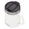 CANECA TERMICA INOX COM TAMPA CONTIGO 414ML: Branco - 4