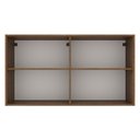 Ver imagem 5 de Armário de Cozinha Aéreo 120 cm 2 Portas Rustic/Branco Agata Madesa
