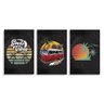 Kit 3 Placas Decorativas Good Vibes 20x30 - 1