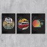 Kit 3 Placas Decorativas Good Vibes 20x30 - 2