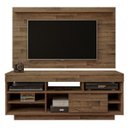 Ver imagem 4 de Sala de Estar com Rack, Painel e Mesa de Centro Valência Ii Artely