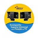 Ver imagem 7 de Sala de Estar com Rack, Painel e Mesa de Centro Valência Ii Artely