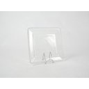 Ver imagem 3 de Sousplat De Vidro Quadrado Com Detalhes De Bolinhas 30Cm Kit 8 Un
