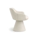 Ver imagem 4 de Cadeira de Mesa de Jantar Jade Base Cone Fixa Corano Off White - Nexta Casa