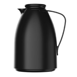 Garrafa Bule Termico Luna de 1l Preto Termolar com Infusor - 1 Garrafa Bule Termico Luna de 1l Preto Termolar com Infusor - 1