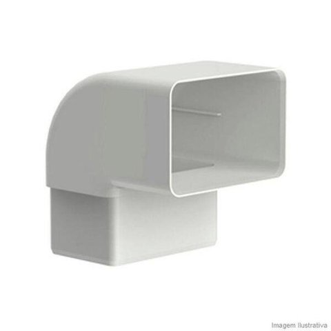 Joelho 90mm Aquapluv Style Cond. Retang. Br Tigre