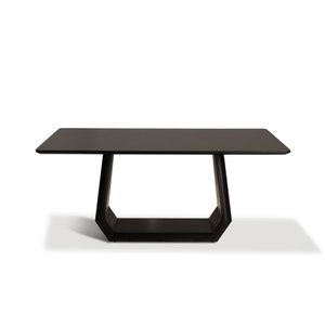 Mesa de Jantar Dubai Preta 06 Lugares