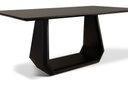 Ver imagem 3 de Mesa de Jantar Dubai Preta 06 Lugares