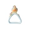 Porta Guardanapo De Porcelana Passarinho 6,5cm x 10cm - 1
