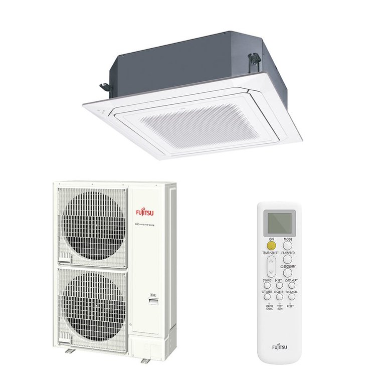 Ar condicionado Split Inverter Cassete Fujitsu 52.000 Btus Quente e Frio 220v