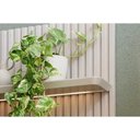 Ver imagem 3 de Prateleira Quarto Casal Modular 2.2 Curvo Painel / Parede 218x017 Gris Fosco - Linea Brasil