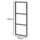 Ver imagem 4 de Prateleira Tripla Estante 30x100cm Tipo Industrial
