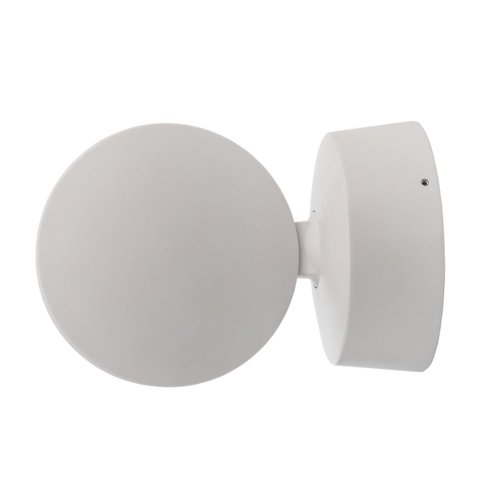 Arandela Plafon Led Alumínio Branco 7w 3000k Ip54 Yamamura