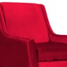 Poltrona Ariane Requinte Veludo Cores - DS Estofados - Vermelho - 2