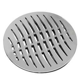 Grelha 100mm Redonda Cromada N Tigre - 1