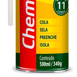 Espuma Expansiva de Poliuretano 500ml 340g - Chemicolor - 3 Espuma Expansiva de Poliuretano 500ml 340g - Chemicolor - 3