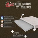 Ver imagem 3 de Colchão Solteirão Castor Solteiro King Na Caixa Double Comfort Espuma D33 100x200x17cm