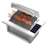 Churrasqueira Elétrica Cooktop Embutir Inox Saro CHED C/ Painel Digital 127V - 2