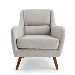 Poltrona Decorativa Gloria - Domi Móveis - Bege - 2