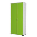 Ver imagem 1 de Armário Aço Escritório Fechadura 4 Prateleiras Ea301 Verde