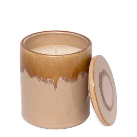 Vela Decorativa com Suporte em Cerâmica 12cm 22417 Mart