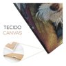 Quadro Decorativo Schnauzer Cães Pets Em Canvas Animais30:Colorido/Colorido - 3