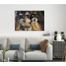 Quadro Decorativo Schnauzer Cães Pets Em Canvas Animais30:Colorido/Colorido - 2
