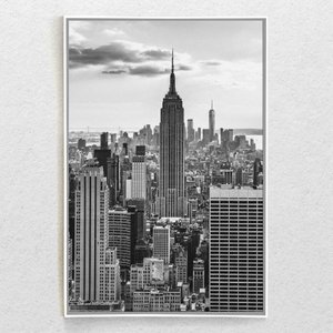 Quadro Decorativo Retrato Estado do Império Com Moldura e Sem Vidro 40x60