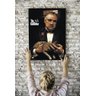 Quadro Decorativo O Poderoso Chefão Don Vito Corleone Mov36:Colorido/Colorido - 2