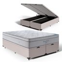 Ver imagem 1 de Cama Box Baú com Colchão de Molas Ensacadas D33 Pillow In Ortobom Freedom Queen 158cm