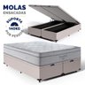 Cama Box Baú com Colchão de Molas Ensacadas D33 Pillow In Ortobom Freedom Queen 158cm - 2