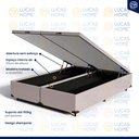 Ver imagem 3 de Cama Box Baú com Colchão de Molas Ensacadas D33 Pillow In Ortobom Freedom Queen 158cm