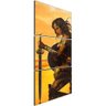 Quadro Decorativo Vertical Mulher Maravilha Dc Comic 3p Mm08:N/A/Colorido - 1