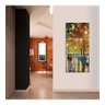 Quadro Decorativo Vertical Bosque Casal Praça 3p Artistico27:N/A/Colorido - 2
