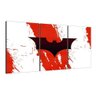 Quadro Decorativo Batman Logo Dc Comics 3p Batman13:Colorido/Colorido - 1