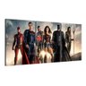 Quadro Decorativo Liga Da Justiça Dc Comics 3p Liga05:Colorido/Colorido - 1