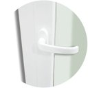 Ver imagem 3 de Janela Integrada Pvc 2 Folhas Vidro Liso com Cremona Itec Branco