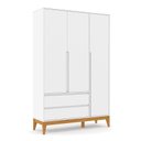 Ver imagem 6 de Quarto de Bebê Nature Clean 3 Portas com Berço Unique Branco Soft Eco Wood – Matic