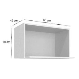 Nicho para Microondas Branco Ammirare - 2