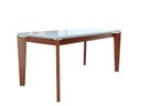 Ver imagem 1 de Mesa de Jantar Retangular com Pés de Madeira Maciça - Premium-1,80 X 0,90 Metros - Star Móveis