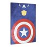 Quadro Decorativo Capitão América Marvel Em Canvas Marvel06:N/A/Colorido - 1